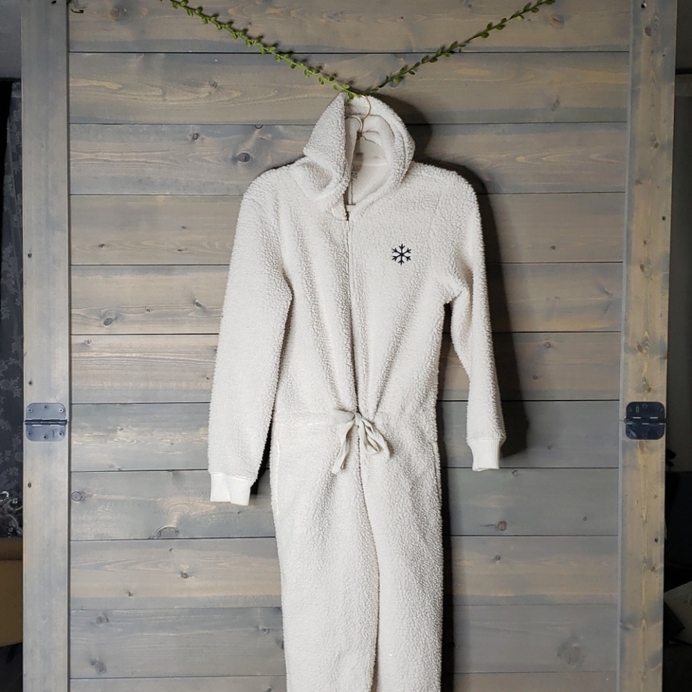 Aerie Sherpa Pajama Onesie